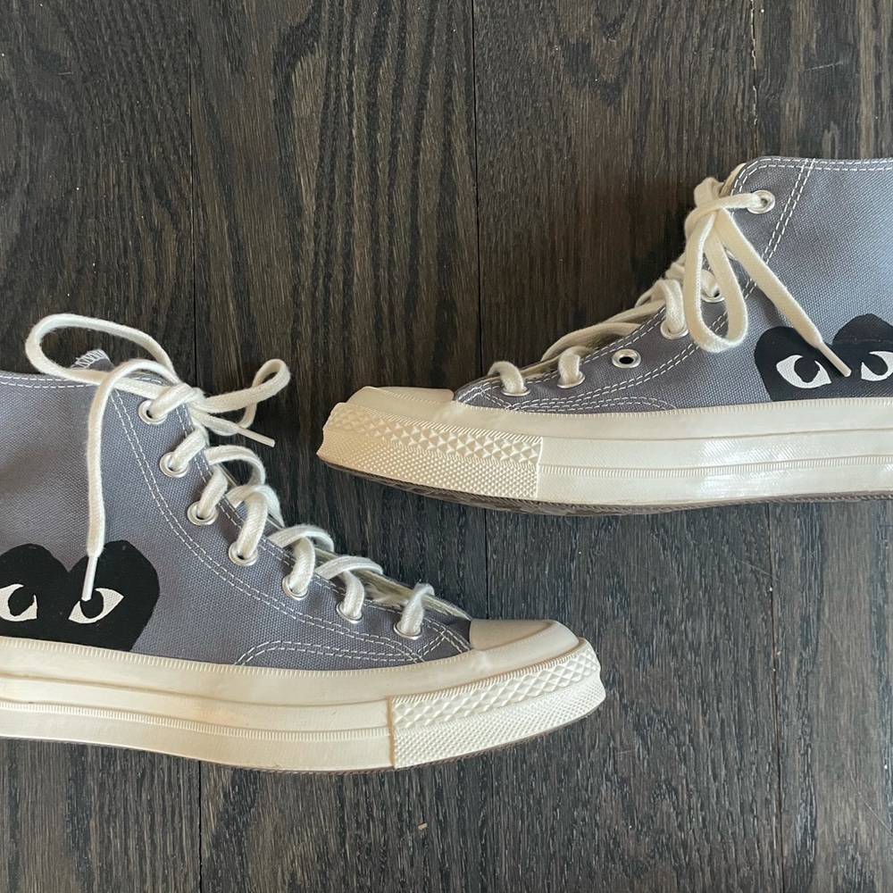 Converse come des garçons size 8 woman’s